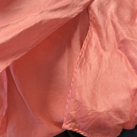 30107 Victoria Secrets Silk Satin Chemise Slip Pink size Small sexy sleep boho - Picture 5 of 8